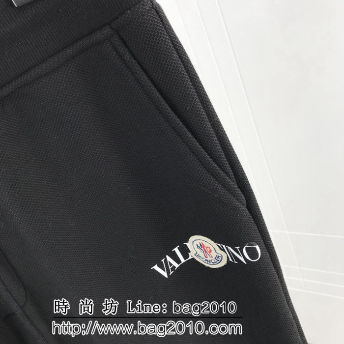 MONCLER蒙口 X Valentino聯名合作限量款 保暖加絨款 男款衛褲 ydi2628